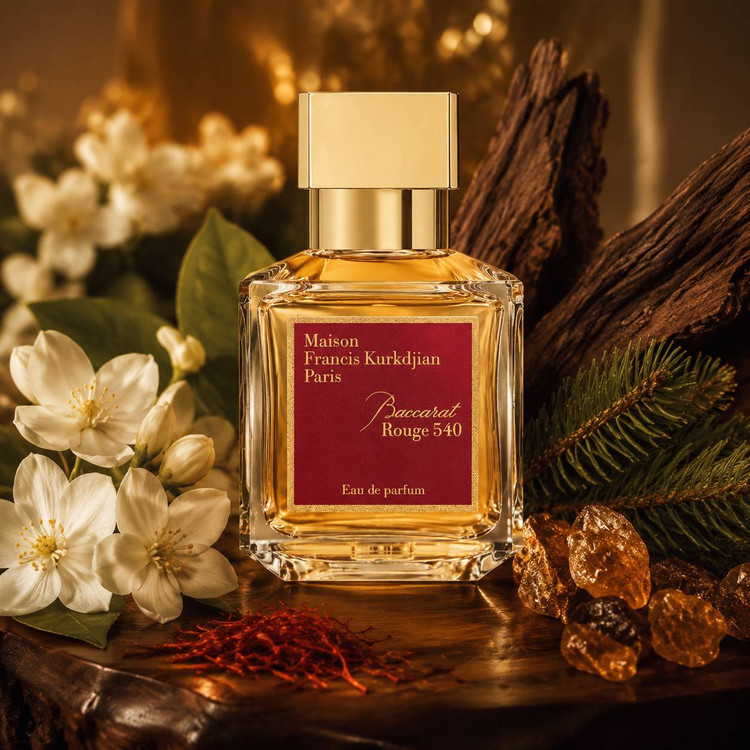 عطر میسون فرانسیس کرکجان باکارات رژ ۵۴۰ مردانه | Maison Francis Kurkdjian Baccarat Rouge 540