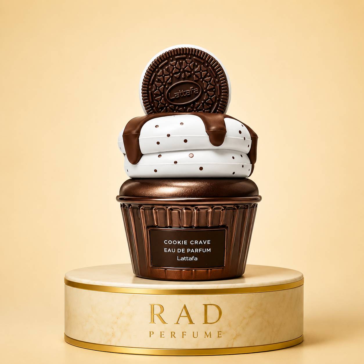 عطر بستنی گیو می گورمند کوکی کریو لطافه | Lattafa Cookie Crave Give Me Gourmannd