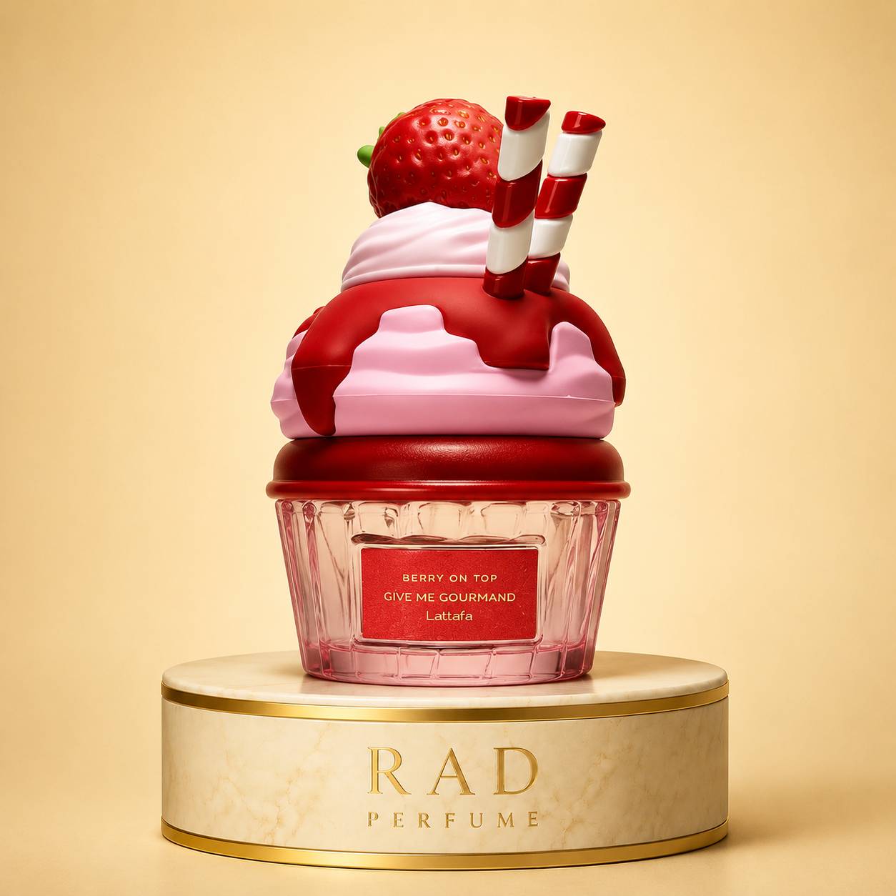 عطر بستنی بری ان تاپ لطافه | Lattafa Berry On Top Give Me Give Me Gourmand