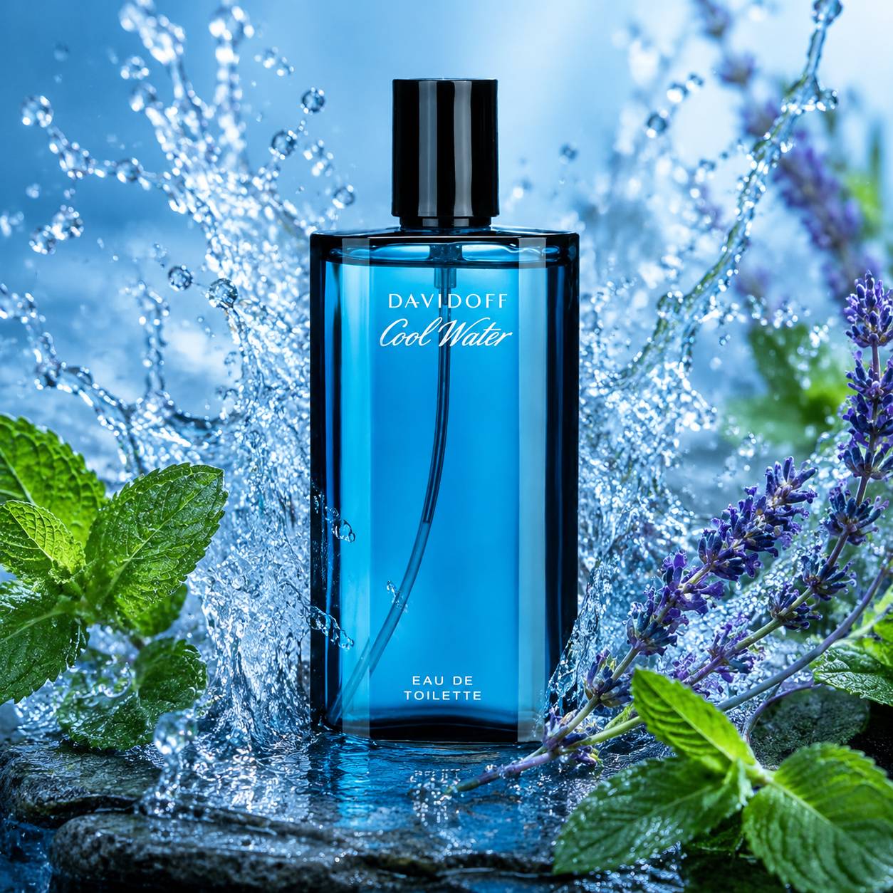 عطر دیویدف کول واتر مردانه آبی | Davidoff Cool Water For Men