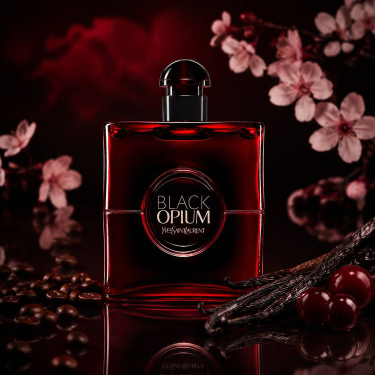 عطر ایو سن لورن بلک اوپیوم اور رد | Yves Saint Laurent Black Opium Over Red